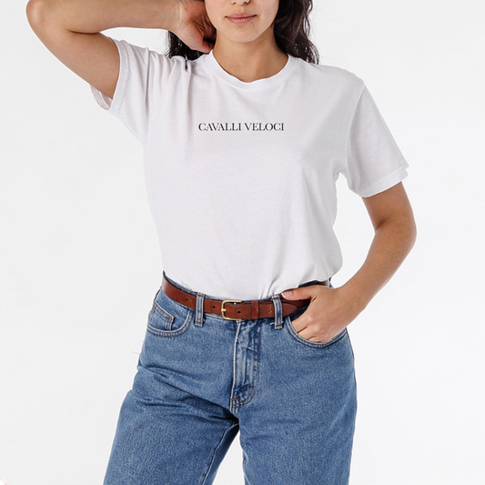 Cavalli Veloci Womans Boyfriend Tee