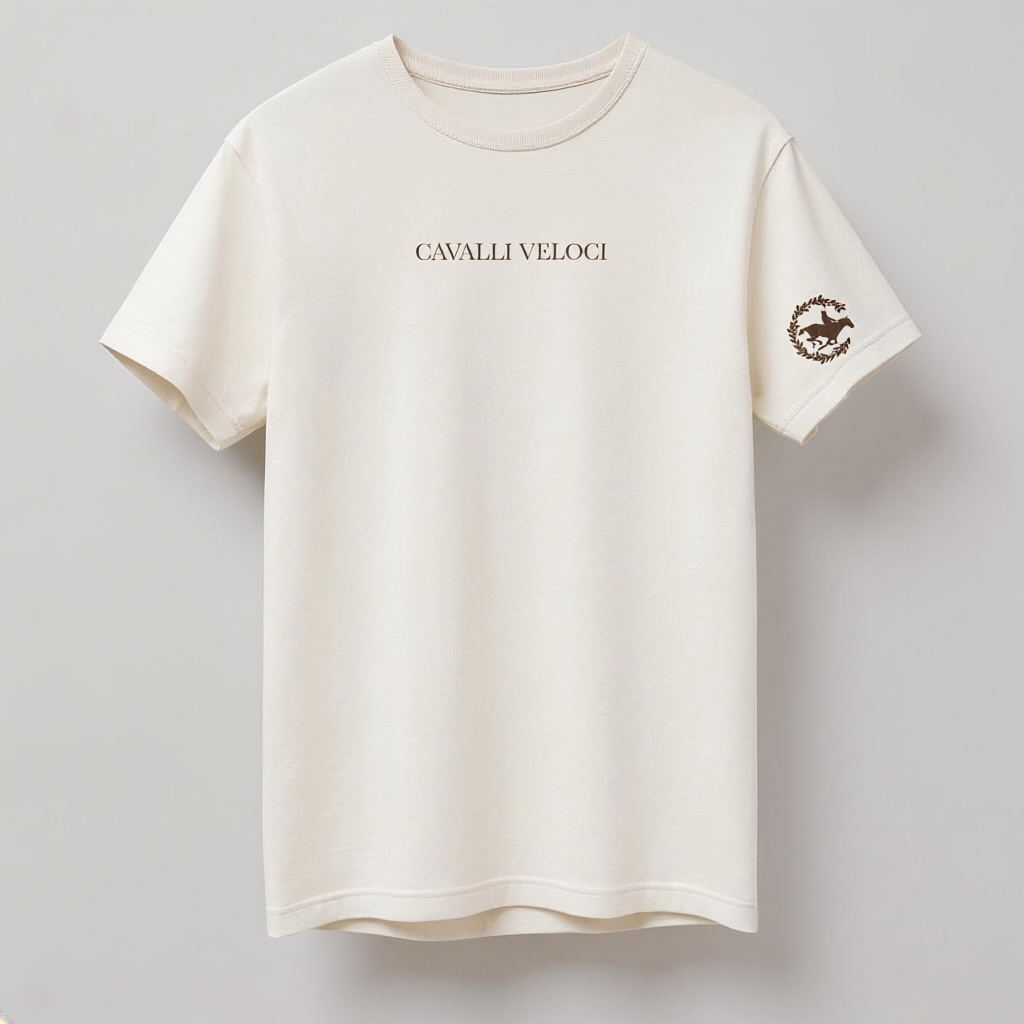 Natural Cavalli Veloci SUPIMA® Luxury Tee