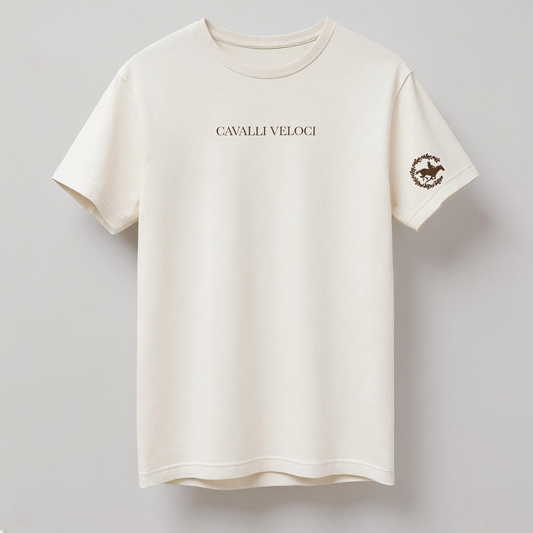 Natural Cavalli Veloci SUPIMA® Luxury Tee